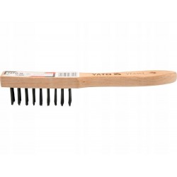 SZCZOTKA DRUCIANA DREWNIANA RĄCZKA YATO YT-6359