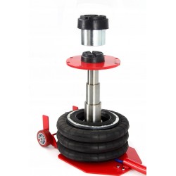 PODNOŚNIK PNEUMATYCZNY BAŁWANEK PODUSZKA ŻABA 3.5T 51cm 3500kg RĄCZKA