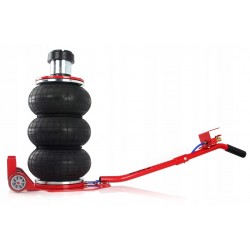 PODNOŚNIK PNEUMATYCZNY BAŁWANEK PODUSZKA ŻABA 3.5T 51cm 3500kg RĄCZKA