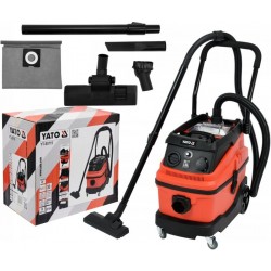 YATO ODKURZACZ PRZEMYSŁOWY WARSZTATOWY 30L 1600W OTRZĘSACZ FILTRA YT-85715