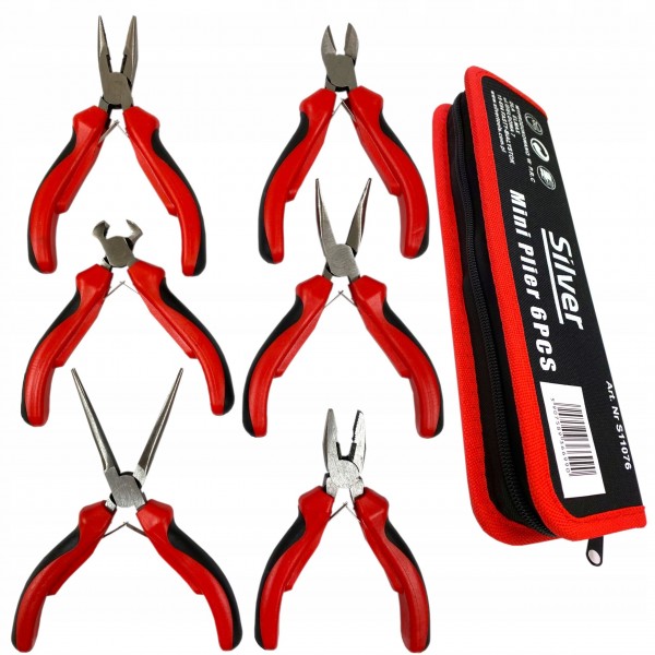 ZESTAW KOMBINERKI MINI 6 SZTUK PRECYZYJNE KOMPLET S11076 + ETUI