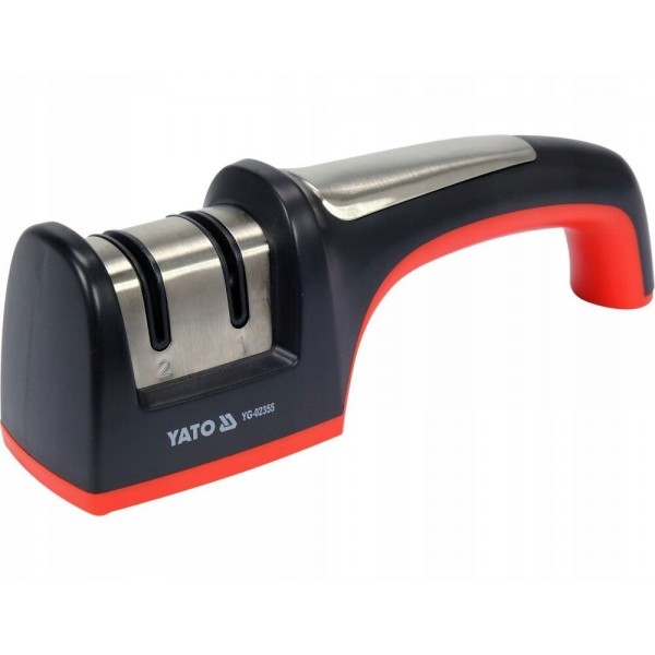 YATO RĘCZNA OSTRZAŁKA DO NOŻY KUCHENNYCH DIAMENTOWE OSTRZA 2w1 YG-02355 YATO RĘCZNA OSTRZAŁKA DO NOŻY KUCHENNYCH DIAMENTOWE OSTRZA 2w1 YG-02355
