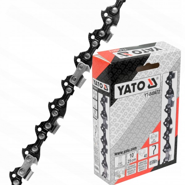 YATO ŁAŃCUCH TNĄCY DO PIŁY PROWADNICY 40 OGNIW 3/8" 10" 40 0.043" YT-849472