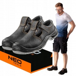 NEO SANDAŁY PÓŁBUTY BUTY ROBOCZE SKÓRZANE S1 SRC 82-070 ROZMIAR 45 82-070