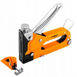 NEO TOOLS REGULOWANY ZSZYWACZ RĘCZNY TAPICERSKI 4-14mm TAKER STAL 16-032