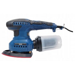 SZLIFIERKA MIMOŚRODOWA OSCYLACYJNA 125mm 1350W 3W1 3 PADY REGULACJA 6 x PAP