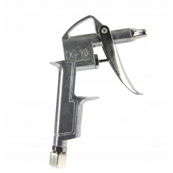 PISTOLET DO PRZEDMUCHIWANIA Z RURKĄ + WYMIENNE KOŃCÓWKI ALUMINIUM M80707A