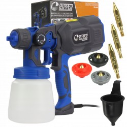 ELEKTRYCZNY PISTOLET NATRYSKOWY DO MALOWANIA AGREGAT MALARSKI 3DYSZE 88299R