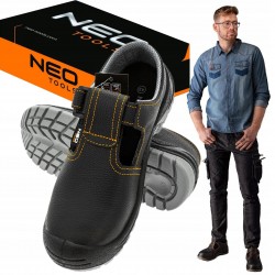 NEO SANDAŁY PÓŁBUTY BUTY ROBOCZE SKÓRZANE S1 SRC 82-070 ROZMIAR 46 82-070