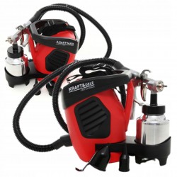 PISTOLET MALARSKI AGREGAT DO MALOWANIA NATRYSKOWEGO 600W 2 DYSZE 1000ml