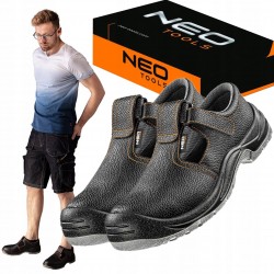 NEO SANDAŁY PÓŁBUTY BUTY ROBOCZE SKÓRZANE S1 SRC 82-070 ROZMIAR 46 82-070