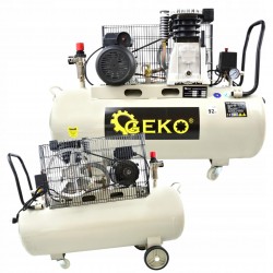 GEKO KOMPRESOR OLEJOWY SPRĘŻARKA 100L TYP Z BIG 1 CYLINDROWY 9 BAR 2 TŁOKI