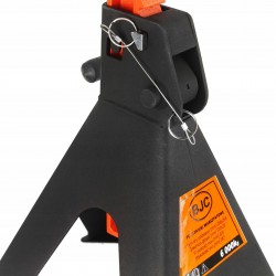 PODSTAWKI KOBYŁKI WARSZTATOWE 6T 400-580mm PODWÓJNA BLOKADA BJC 2SZT M80101