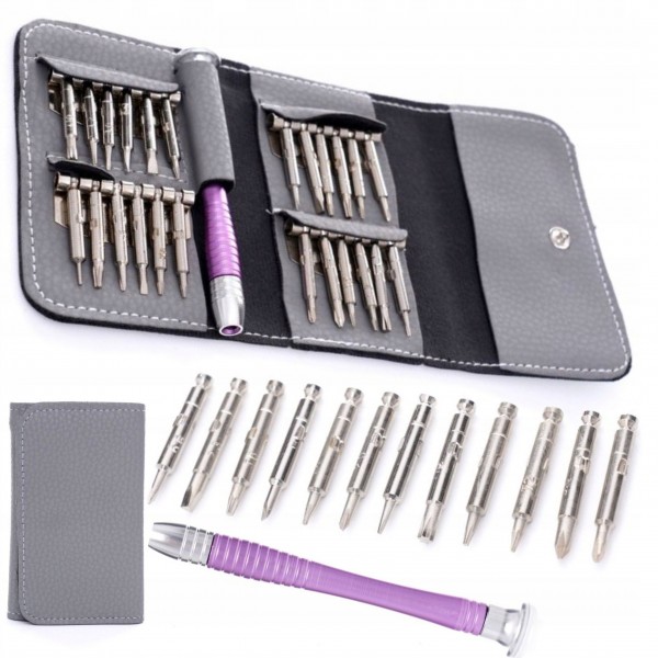 KRAFT&DELE KOMPLET ZESTAW WKRĘTAKÓW PRECYZYJNYCH 25 SZTUK + ETUI KD10953 KRAFT&DELE KOMPLET ZESTAW WKRĘTAKÓW PRECYZYJNYCH 25 SZTUK + ETUI KD10953