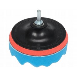 YATO ZESTAW GĄBEK DO POLEROWANIA 125MM M14 12 SZT. UCHWYT ADAPTER YT-47931