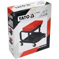 YATO TABORET WARSZTATOWY Z SZUFLADĄ NA KÓŁKACH OBITY WINYLEM YT-08791