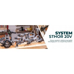 STHOR WKRĘTARKA WIERTARKA AKUMULATOROWA 26NM 20V 2Ah ZESTAW WALIZKA