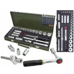 PROXXON ZESTAW DLA MECHANIKÓW 8 – 34MM 29 CZĘŚCI GRZECHOTKA NASADKIPR23000