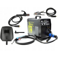 GEKO SPAWARKA 3w1 20-220A LCD MIG/TIG/MMA-220 +OSPRZĘT + MASKA G80096