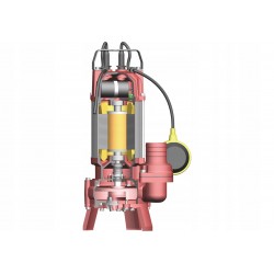 GEKO POMPA ZATAPIALNA DO SZAMBA Z MŁYNKIEM 1.5KW 1500W PREMIUM G81446