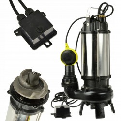 GEKO POMPA ZATAPIALNA DO SZAMBA Z MŁYNKIEM 1.5KW 1500W PREMIUM G81446