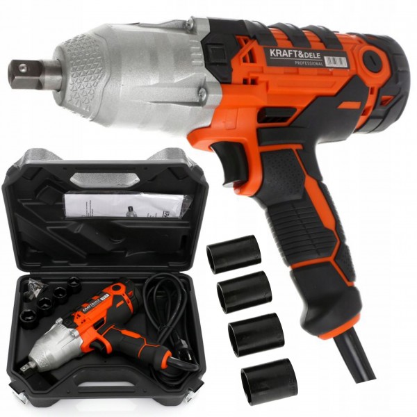 KLUCZ ELEKTRYCZNY UDAROWY DO KÓŁ 720Nm 1/2" 2200W WALIZKA +4 NASADKI KD1556 KLUCZ ELEKTRYCZNY UDAROWY DO KÓŁ 720Nm 1/2" 2200W WALIZKA +4 NASADKI KD1556