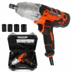 KLUCZ ELEKTRYCZNY UDAROWY DO KÓŁ 720Nm 1/2" 2200W WALIZKA +4 NASADKI KD1556