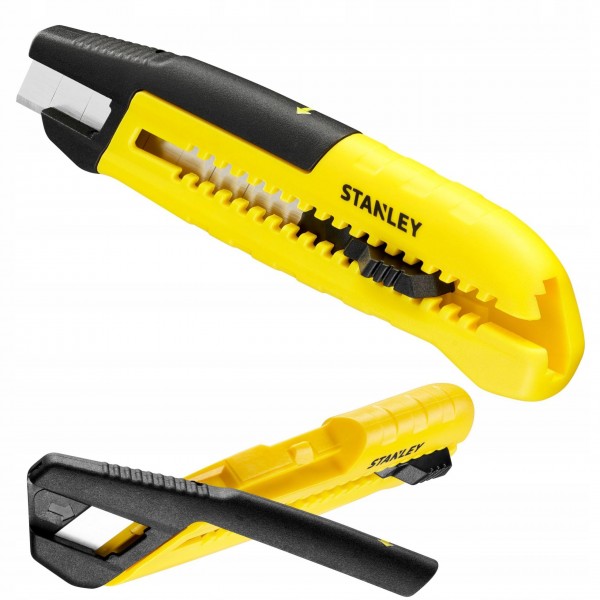 STANLEY NÓŻ ZINTEGROWANY SYSTEMEM ŁAMANIA OSTRZA 18MM STHT10489 STANLEY NÓŻ ZINTEGROWANY SYSTEMEM ŁAMANIA OSTRZA 18MM STHT10489