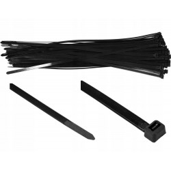 YATO OPASKI ZACISKOWE KABLOWE PLASTIKOWE 430X7,6MM 50 SZTUK CZARNE YT-70654