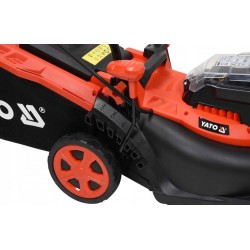 YATO KOSIARKA AKUMULATOROWA DO TRAWY MOCNA 34cm 35L REGULACJA 36V YT-85221