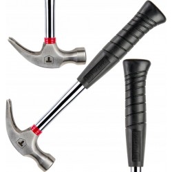 TOPEX MŁOTEK STOLARSKI 450 G, TRZONEK METALOWY WBIJANIA GWOŻDZI 02A706