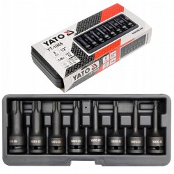 YATO YT-1065 ZESTAW KLUCZY UDROWYCH TRZPIENIOWYCH NASADEK TORX 1/2" T30-T80