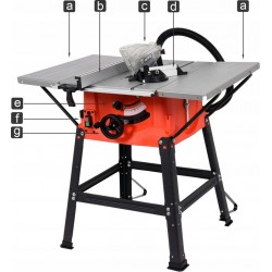 YATO PIŁA STOŁOWA 250MM PILARKA KRAJZEGA ELEKTRYCZNA 1800W YT-82165