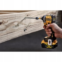 DEWALT ZAKRĘTARKA UDAROWA 18V XR 1/4" 208Nm DCF850N BEZSZCZOTKOWA 3 BIEGI