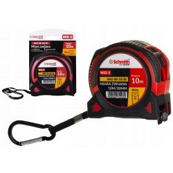 SCHMITH MIARA TAŚMA METRÓWKA MIARKA ZWIJANA 10M X 30MM MAGNES SMZ-08-10/30