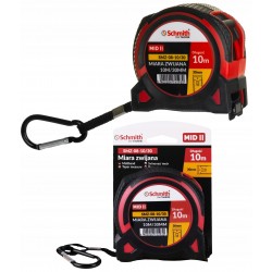 SCHMITH MIARA TAŚMA METRÓWKA MIARKA ZWIJANA 10M X 30MM MAGNES SMZ-08-10/30