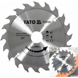 YATO PROFESJONALNA TARCZA TNĄCA WIDIOWA DO DREWNA 190x20Tx30mm YT-60488