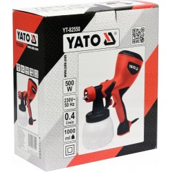YATO PISTOLET DO MALOWANIA ŚCIAN FARBĄ 500W AGREGAT MALARSKI YT-82550