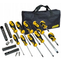 STANLEY STHT0-70887 ZESTAW WKRĘTAKÓW + TORBA DO PRZECHOWYWANIA 48 SZTUK