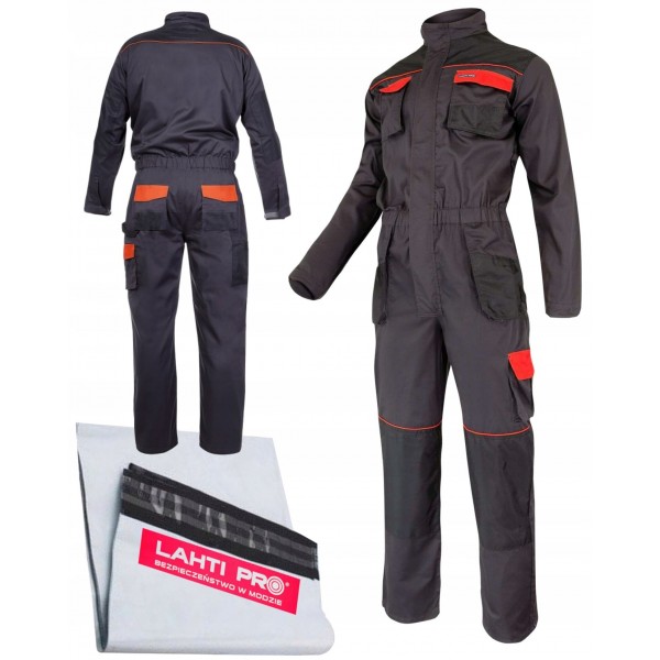 LAHTI PRO L4150154 roz. 2L/54 KOMBINEZON UNIWERSALNY OCHRONNY ROBOCZY BHP LAHTI PRO L4150154 roz. 2L/54 KOMBINEZON UNIWERSALNY OCHRONNY ROBOCZY BHP
