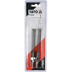 YATO STALOWE SZYBKOZŁĄCZE M ZE SPRĘZYNĄ NA WĄŻ 5X8MM 2 SZTUKI YT-24102