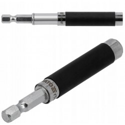 YATO UCHWYT DO KOŃCÓWEK WKRĘTAKOWYCH MAGNETYCZNY Z TULEJĄ 1/4"X80MM YT-0467