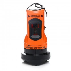 KRAFT&DELE LASER KRZYŻOWY 5 M POZIOMNICA LASEROWA 4 WIĄZKI 360 KD10309
