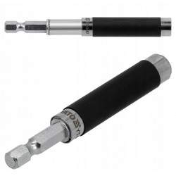 YATO UCHWYT DO KOŃCÓWEK WKRĘTAKOWYCH MAGNETYCZNY Z TULEJĄ 1/4"X80MM YT-0467
