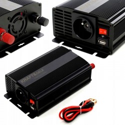 KRAFT&DELE PRZETWORNICA SAMOCHODOWA 350W 24V 230V 1GNIAZDO + USB KD1251
