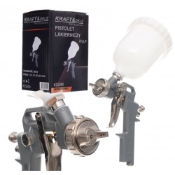 KRAFT&DELE PISTOLET LAKIERNICZY HVLP DO MALOWANIA ZBIORNIK 600ML KD2090