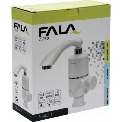 ELEKTRYCZNY PRZEPŁYWOWY PODGRZEWACZ WODY BATERIA 3000W Z BATERIĄ FALA