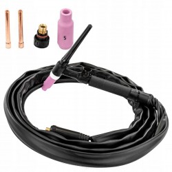 UCHWYT SPAWALNICZY PRZEWÓD TIG LIFT WP17V 16-25 3 M ZAWOREK ZAWÓR POWERMAT