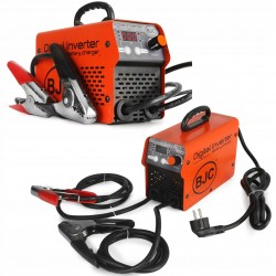 ŁADOWARKA AKUMULATORA BJC PROSTOWNIK INWERTEROWY Z ROZRUCHEM 400A 12V 24V