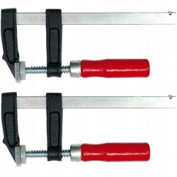 VOREL ŚCISKI STOLARSKIE UCHWYT DO ZACISKANIA 150X50MM 2 SZTUKI V38150